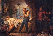 Wojciech Gerson The Assassination of Przemys II in Rogono. France oil painting artist